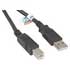 10U2-02203-BK,USB Cables,Cable USB2.0 A/B 3 Feet Black USB-A Male To USB-B Male