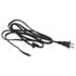 SY-002RSR,2-Conductor,6.6-Foot 2-Conductor Power Cord with Pigtail Leads