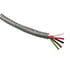 5411-CL,Multi-Conductor,Multiconductor Cable 5 Conductor Chrome 22 AWG Stranded Unshielded 100 Feet Gray PVC