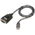 10U1-06103,Computer Cables,RS-232 DB9 Male to USB 2.0 Serial Port Adapter 3.5 Foot