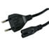 EP-1,2-Conductor,6 Foot European Power Cord with Figure 8 Connector