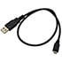 AK67412-0.5,USB Cables,USB-A to micro-B Data Sync and Charge Cable 18 Inch Black