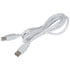 10U2-02206W,USB Cables,USB Cable A Male to B Male White 6 Feet