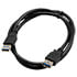 10U3-32103-E-BK,USB Cables,USB 3.0 A Male to A Female Extension Cable 3 Feet Black