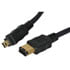 CB-NF6412,Computer Cables,FireWire 400 6-pin to 4-pin Cable - 16.25 Feet