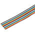 28RC20-100VP,Flat Ribbon,20 Conductor Multicolor Flat Ribbon Cable 28AWG 100 Feet