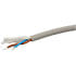 128PT02,Multi-Conductor,Single Pair Cable Brown and Blue Conductors 28 AWG Stranded Gray PVC 100 Feet