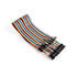 VMA413,Jumper Wires,40 Pins 30 cm Male to Male Jumper Wire (Zip Flat Ribbon) 22-26AWG