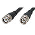 205-580BK,Coaxial Cables,RG6 Cable 3' BNC to BNC 75 Ohm