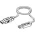 88732-9200,USB Cables,USB A Male To USB B Male Cable 6.8 Feet